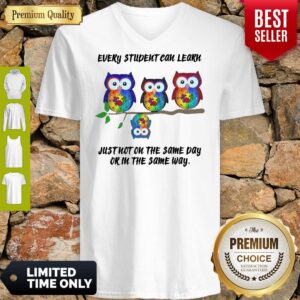 Alternative view of Owls Every Student Can Learn Just Not On The Same Shirt