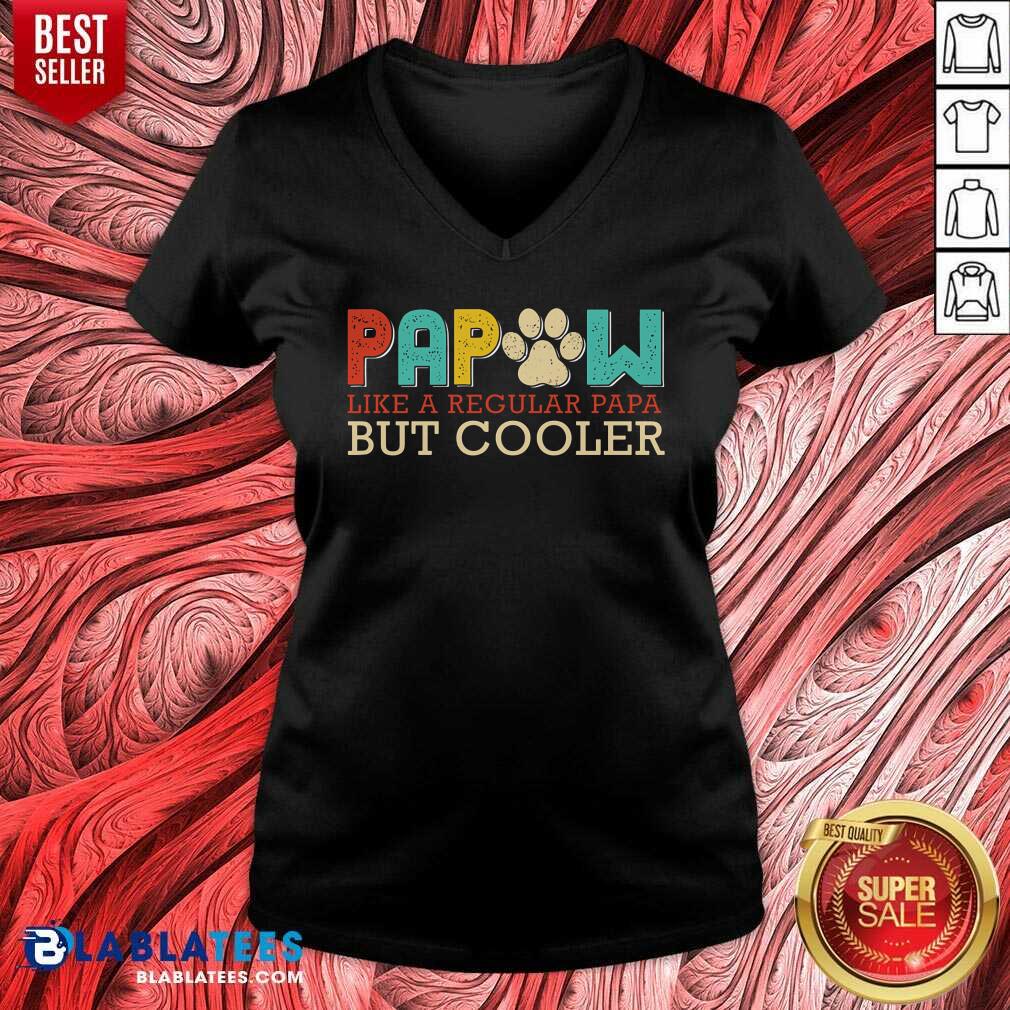 Papaw Dog Like A Regular Papa But Cooler Shirt - Image 3