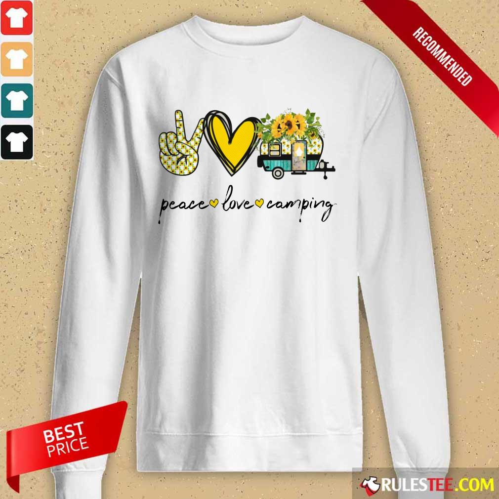 Peace Love Camping Shirt - Image 2