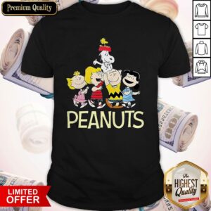 Peanut Snoopy Charlie Brown Friends TV Show Shirt