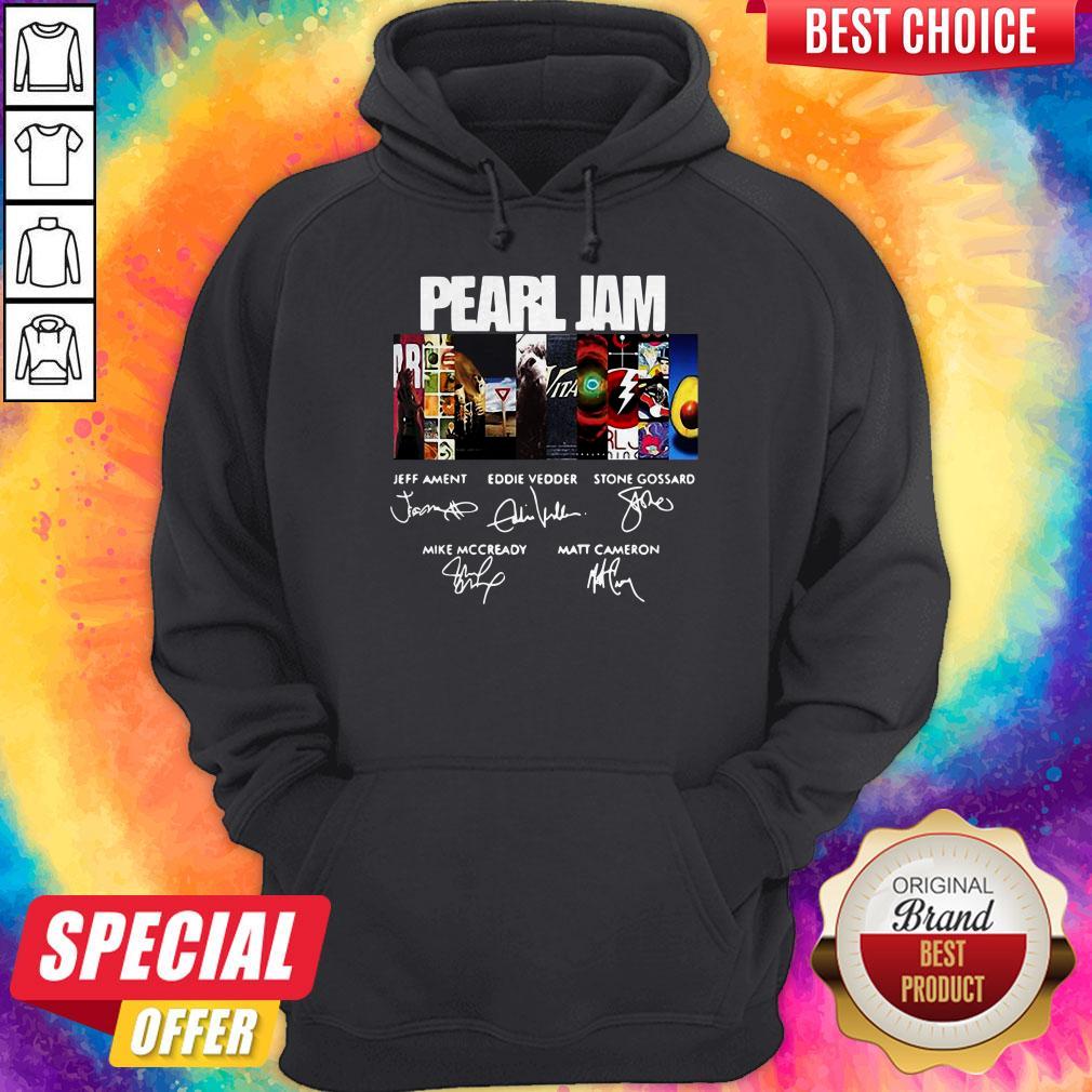 Pearl Jam Jeff Ament Eddie Vedder Stone Gossard Mike Mccready Matt Cameron Shirt - Image 3