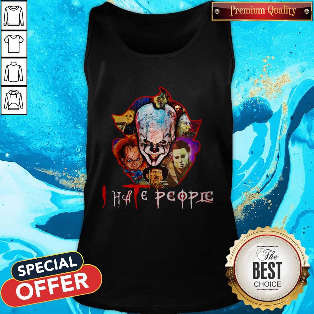 Pennywise IT I Hate People Shirt - Image 3