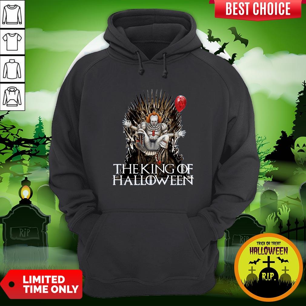 Pennywise The King Of Halloween Is Coming Sunset Shirt - Image 5