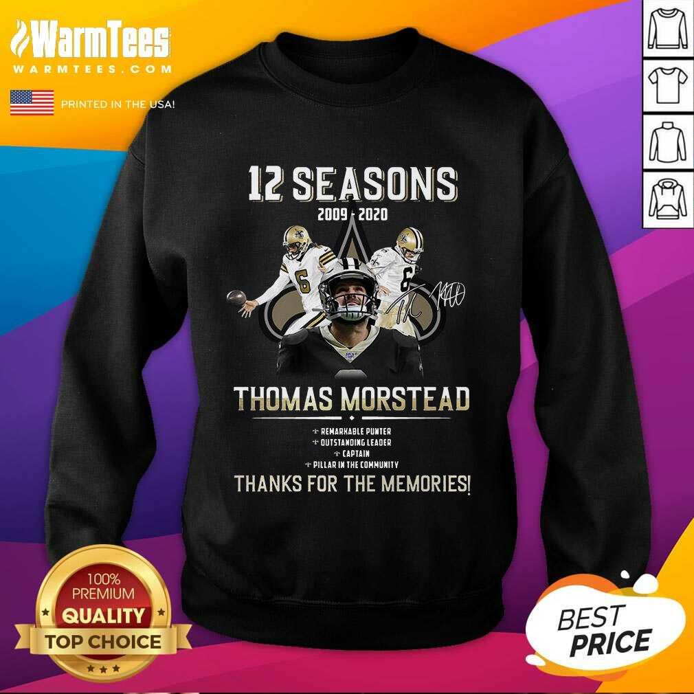 Perfect 12 Seasons 2009 Thomas Morstead Shirt - Image 3