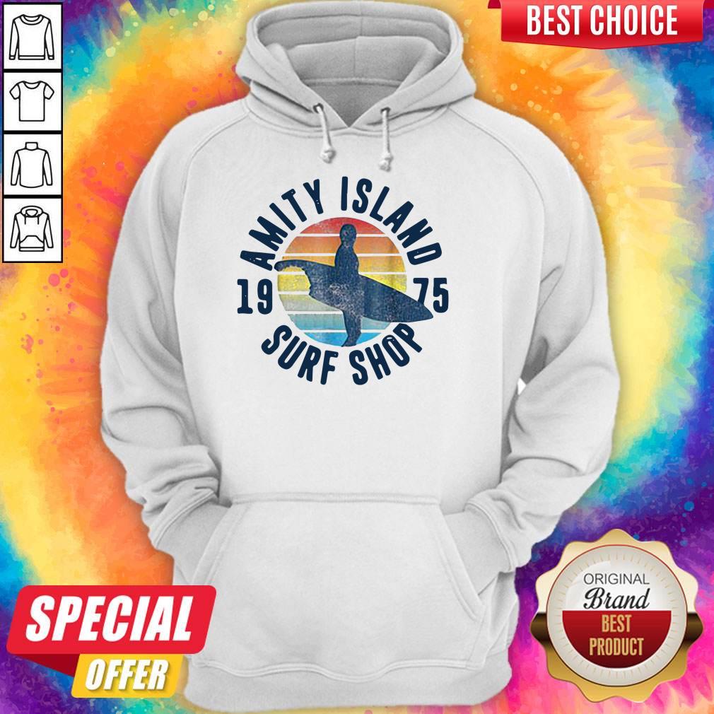 Perfect Amity Island Surf Shop Vintage Shirt - Image 2