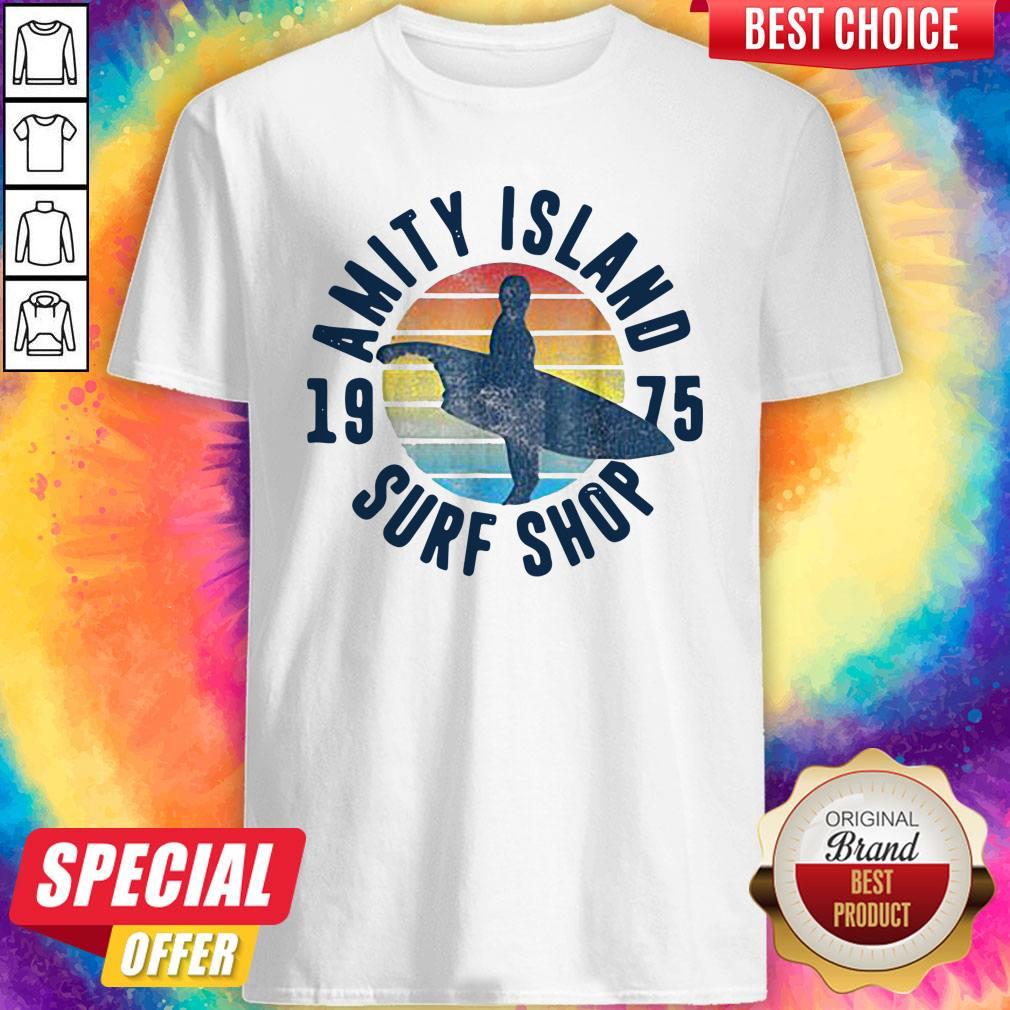 Perfect Amity Island Surf Shop Vintage Shirt