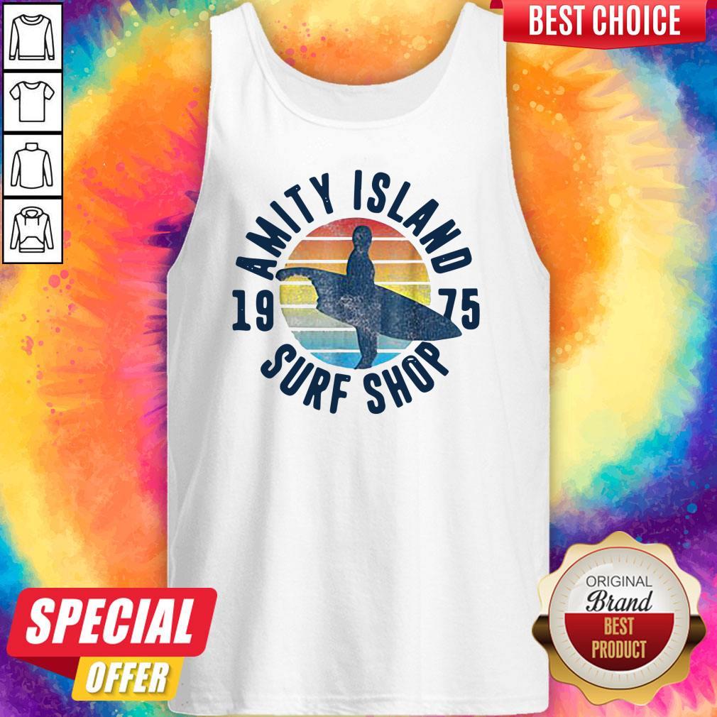 Perfect Amity Island Surf Shop Vintage Shirt - Image 4