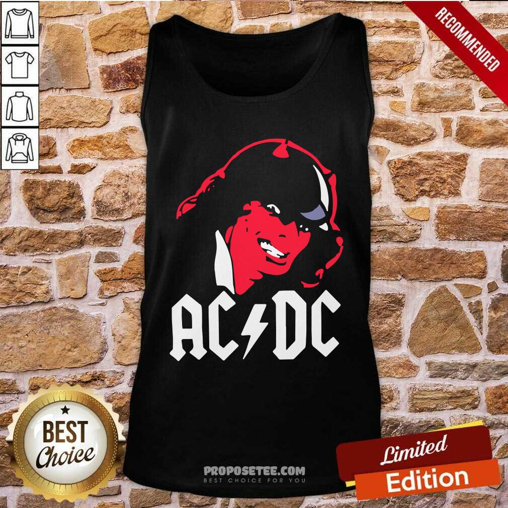 Perfect Angus Young Satan Acdc Hard Rock Band Shirt - Image 4