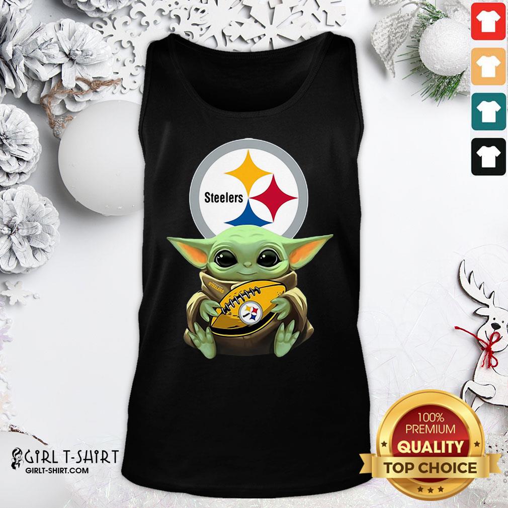 Perfect Baby Yoda Star Wars Steelers Shirt - Image 3