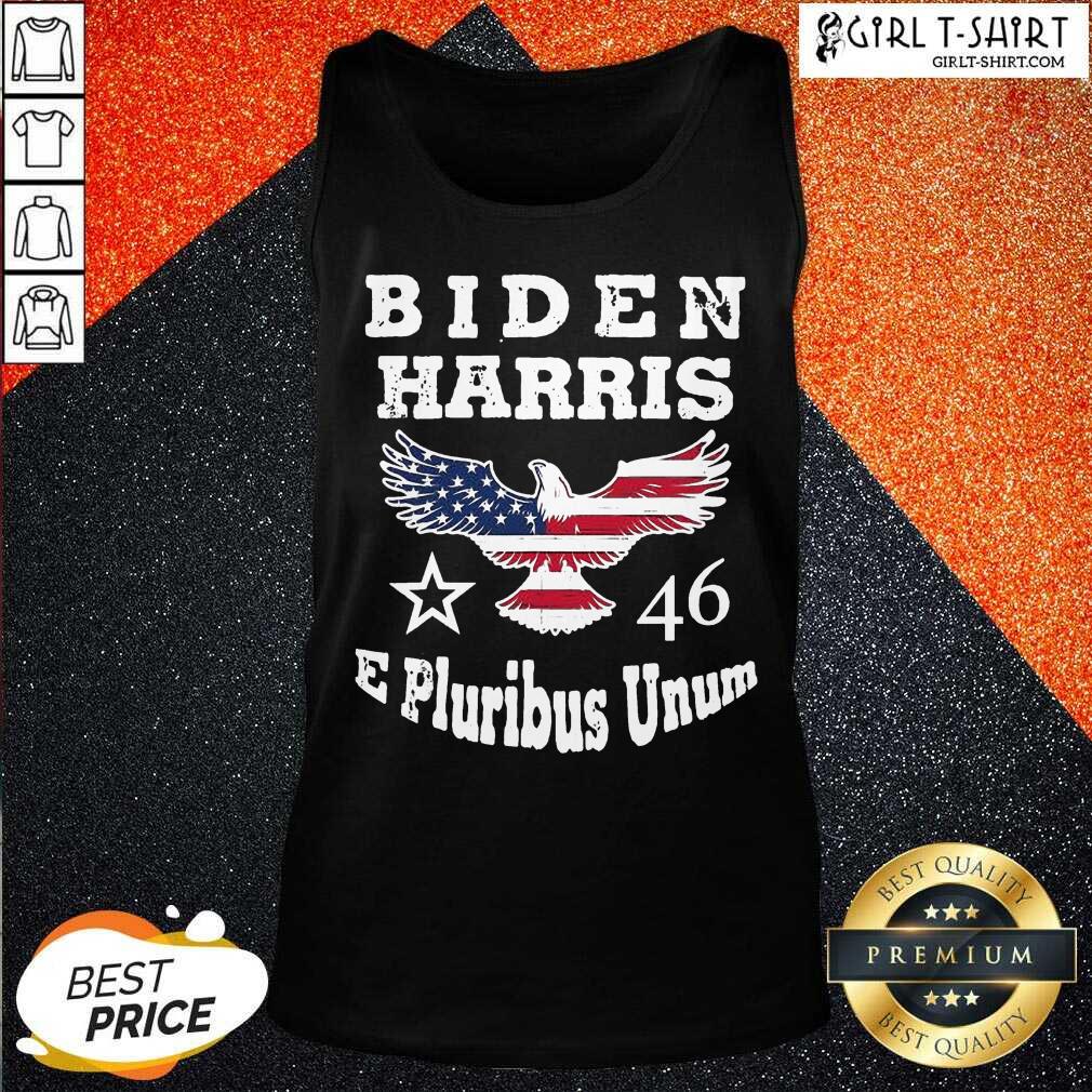 Perfect Biden Harris E Pluribus Unum 2021 Inauguration Eagle American Flag Shirt - Image 3