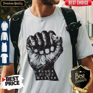 Perfect Black Lives Matter People Are Not Racist Shirt