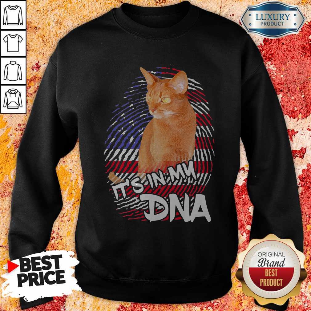 Perfect Cat It’s In My DNA American Shirt - Image 5