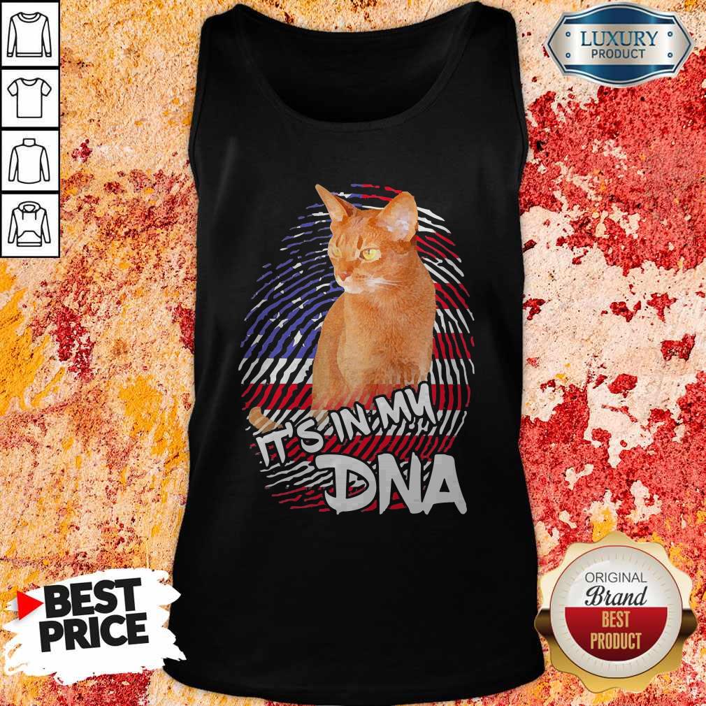 Perfect Cat It’s In My DNA American Shirt - Image 4
