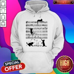 Alternative view of Perfect Cat Playing Music Shirt