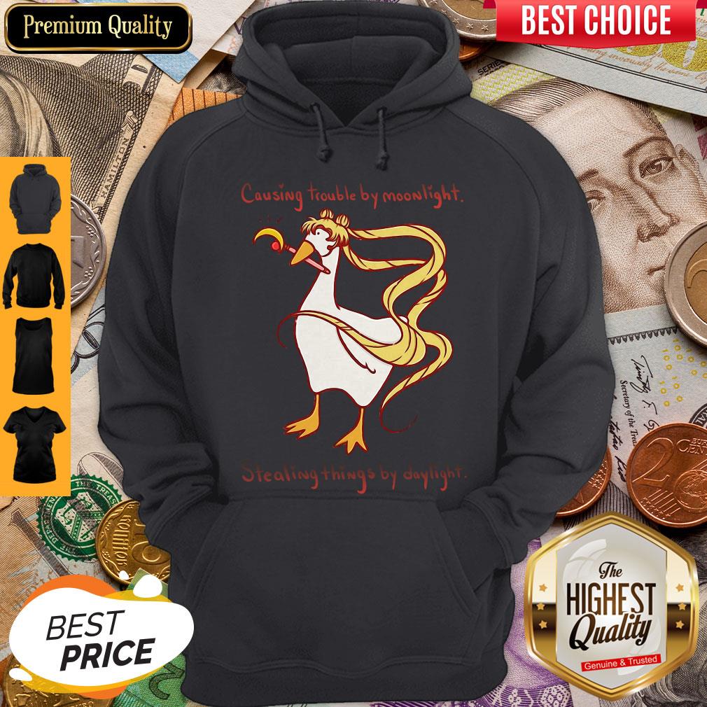 Perfect Causing Trouble By Moonlight Stealing Things By Daylight Shirt - Image 2