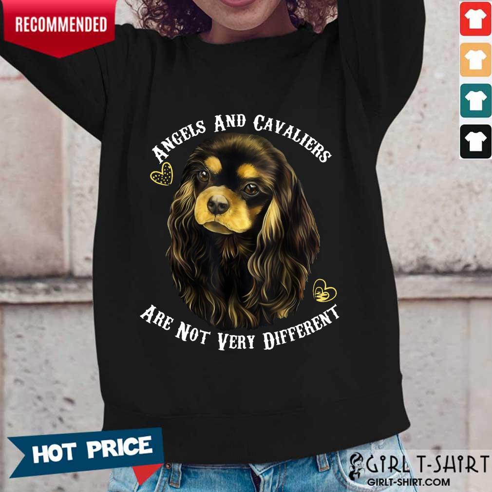 Perfect Cavalier King Charles Spaniel and Angel Shirt - Image 5