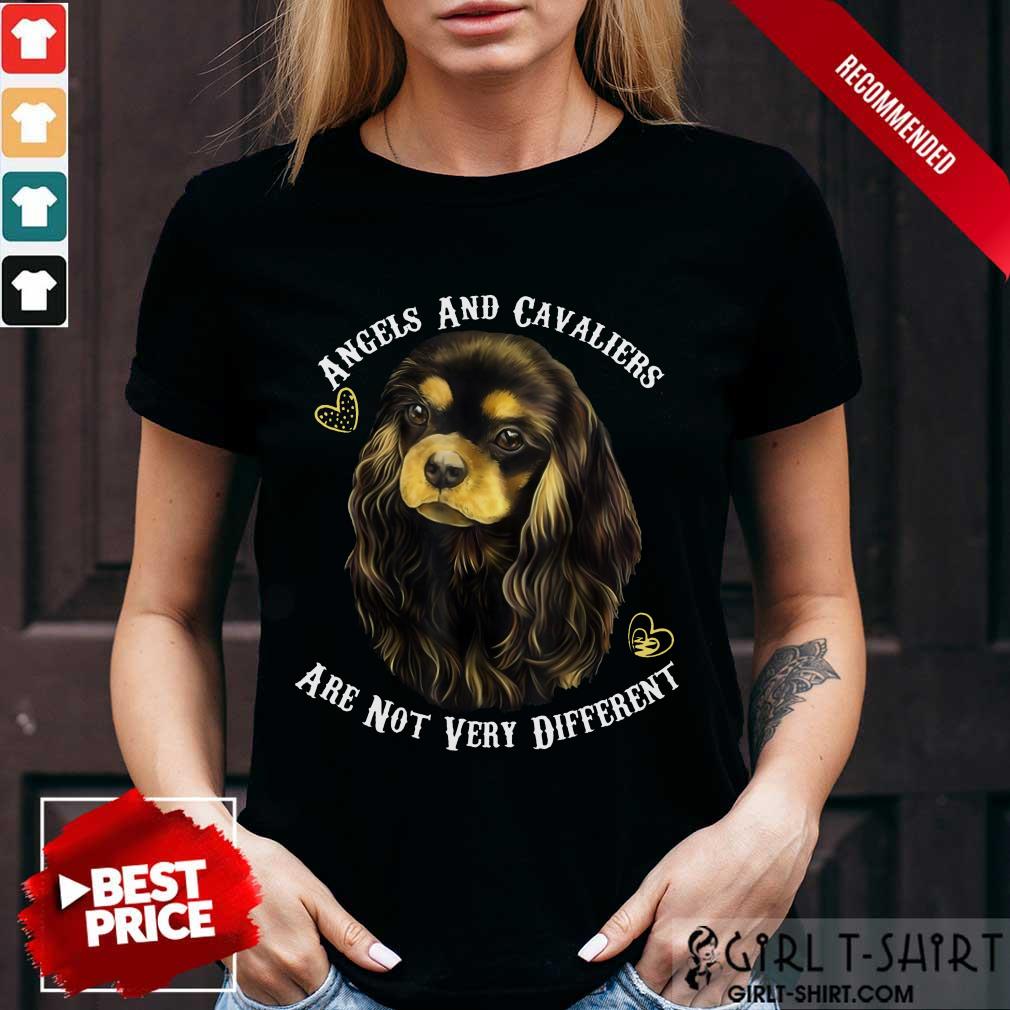 Perfect Cavalier King Charles Spaniel and Angel Shirt