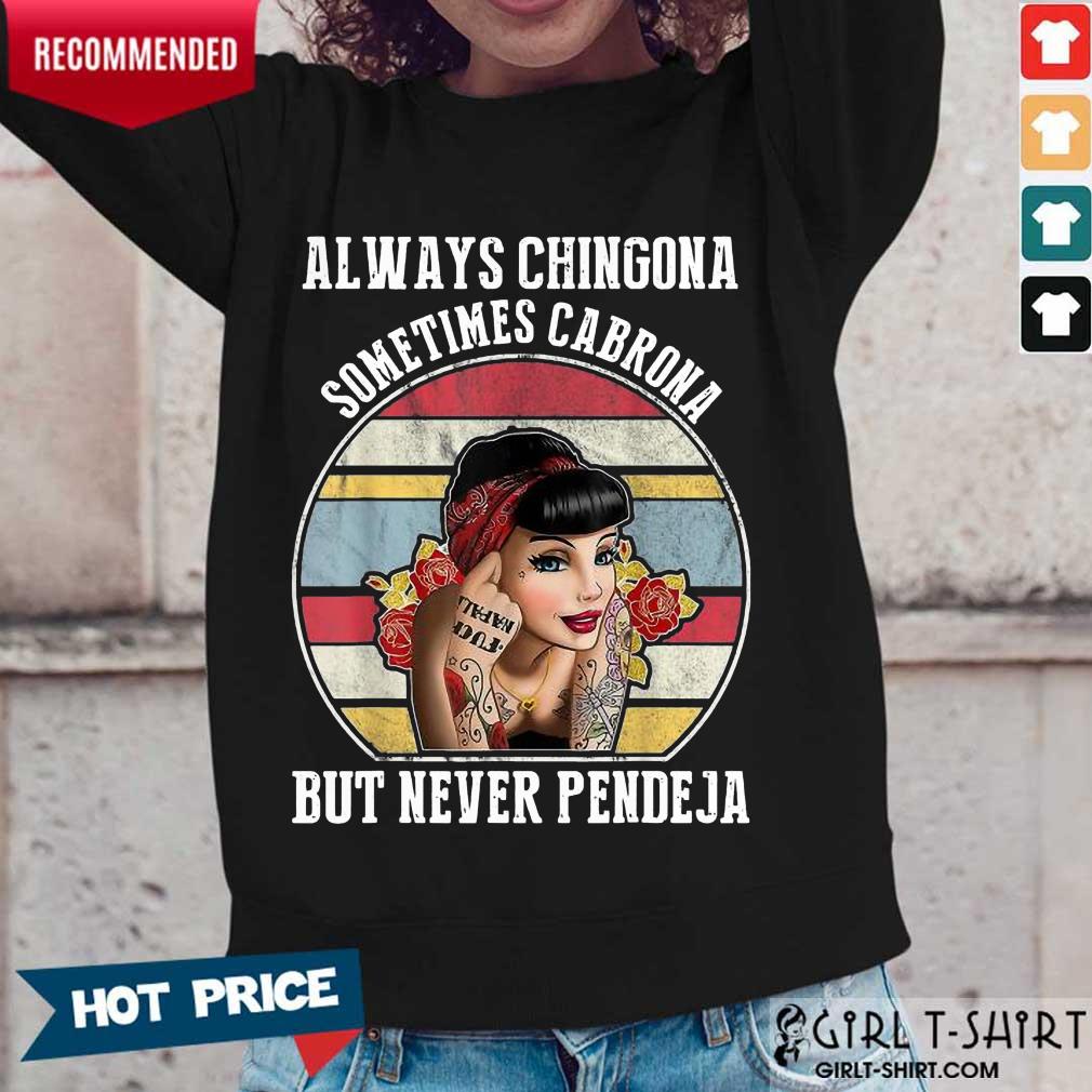 Perfect Chingona Cabrona Pendeja 44 Shirt - Image 2