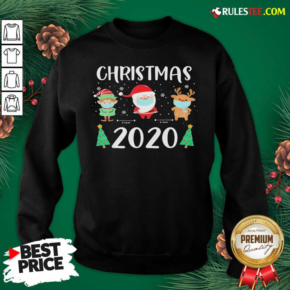 Perfect Christmas Quarantine Face Mask 2020 Christmas Shirt - Image 2