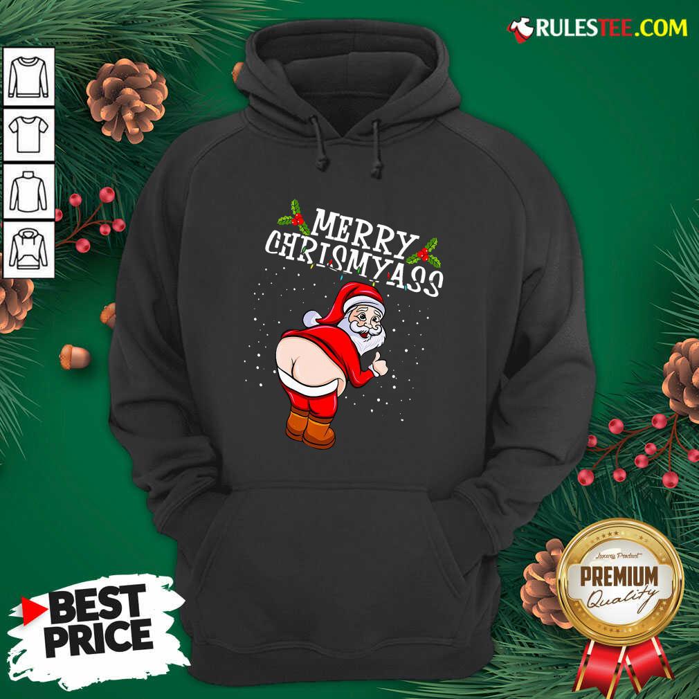 Perfect Christmas Santa Claus Naked Ass Merry Christmass Shirt - Image 2