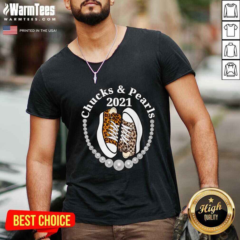 Perfect Chucks And Pearls 2021 Leopard Shirt - Image 2