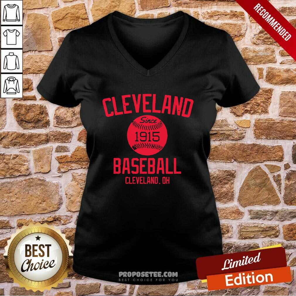 Perfect Cleveland Since 1915 Baseball Cleveland.Oh Shirt - Image 5