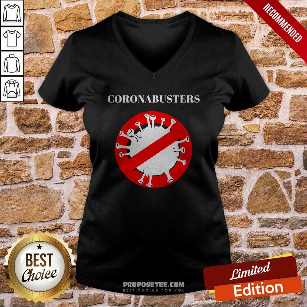 Perfect Coronabusters We’re Here To Save World Shirt - Image 3