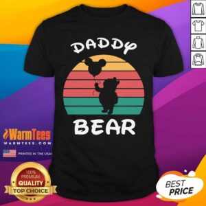 Perfect Daddy Bear Disney Vintage Retro Shirt