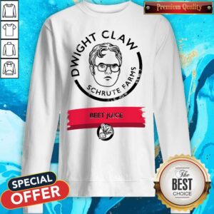 Alternative view of Perfect Dwight Claw Schrute Farms Beet Juice Shirt