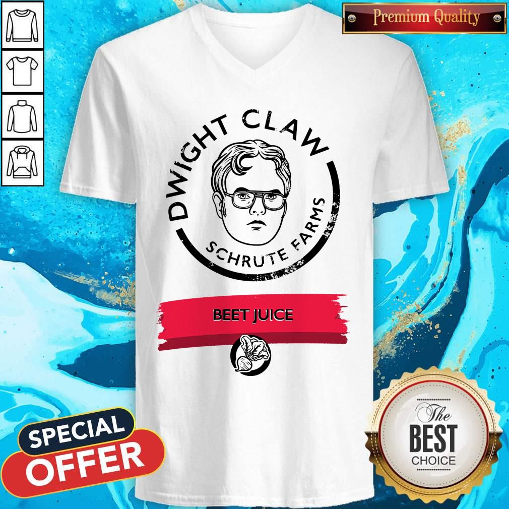 Perfect Dwight Claw Schrute Farms Beet Juice Shirt - Image 4