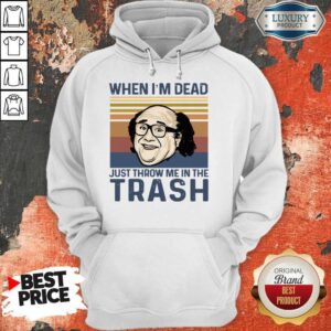 Alternative view of Perfect Frank Reynolds When I’m Dead Just Throw Me In The Trash Vintage Shirt