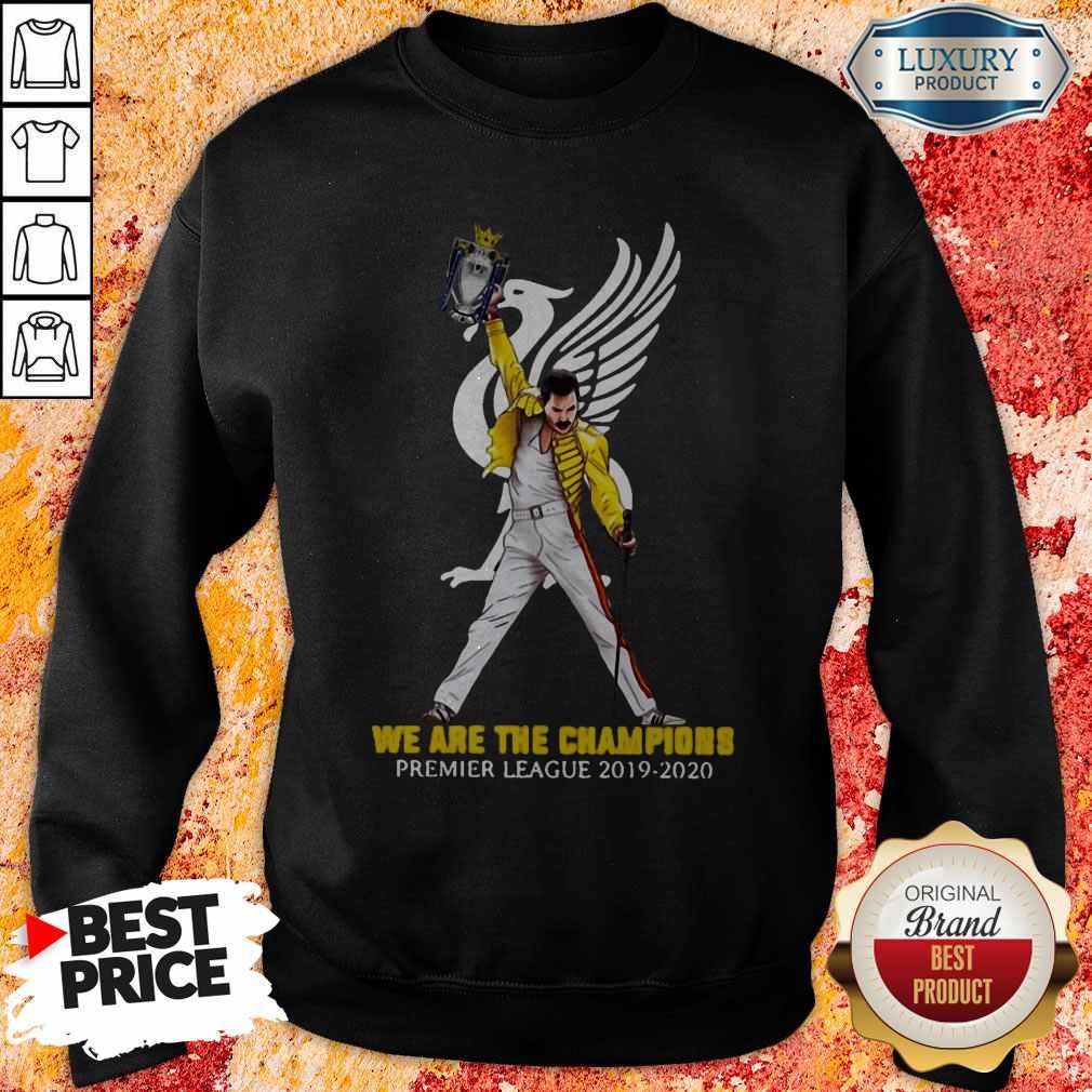Perfect Freddie Mercury We Are The Champions Premier League 2019 2020 Shirt - Image 5