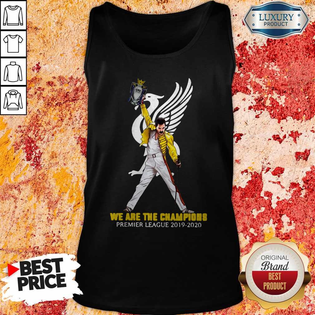 Perfect Freddie Mercury We Are The Champions Premier League 2019 2020 Shirt - Image 4