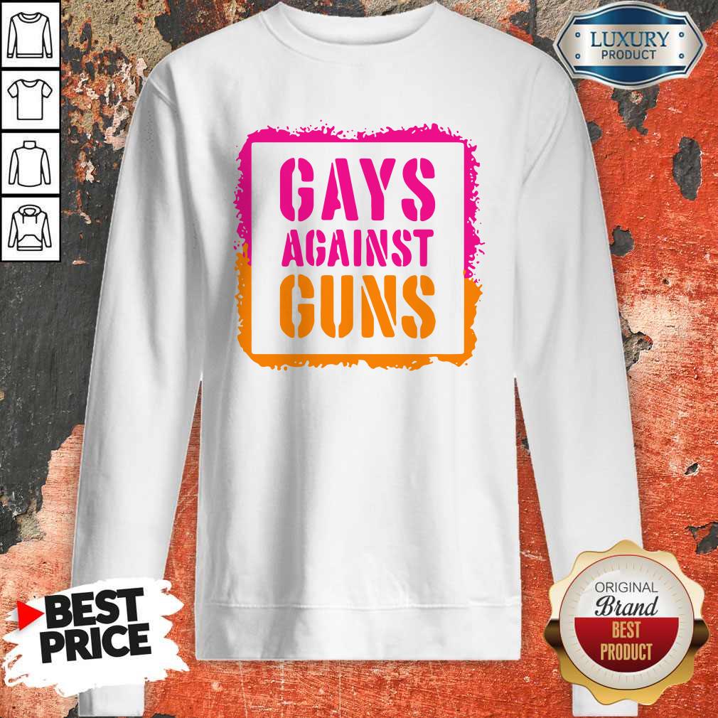 Perfect Gays Against Guns Shirt - Image 4