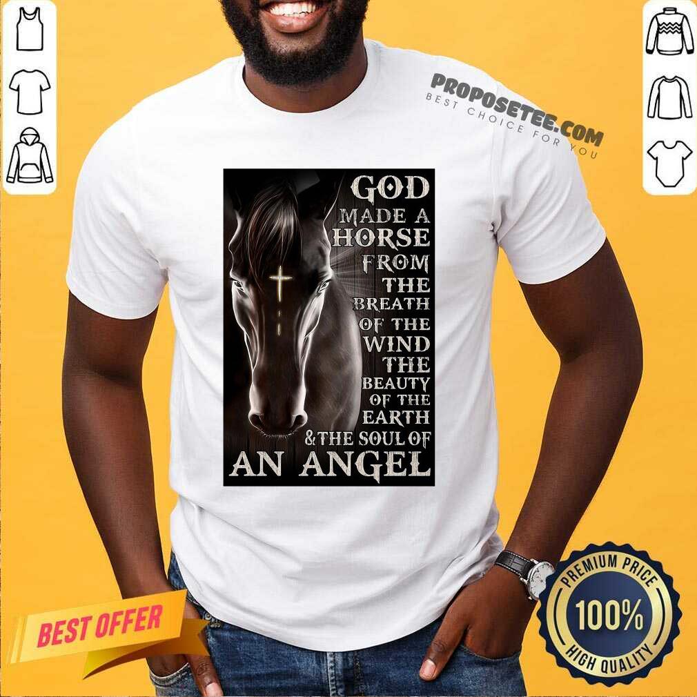 Perfect God Made A Horse From The Breath Of The Wind The Beauty Of The Earth Shirt