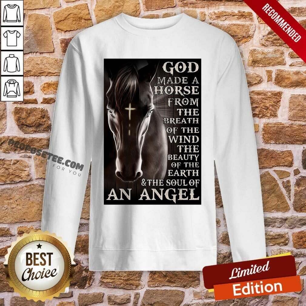 Perfect God Made A Horse From The Breath Of The Wind The Beauty Of The Earth Shirt - Image 4