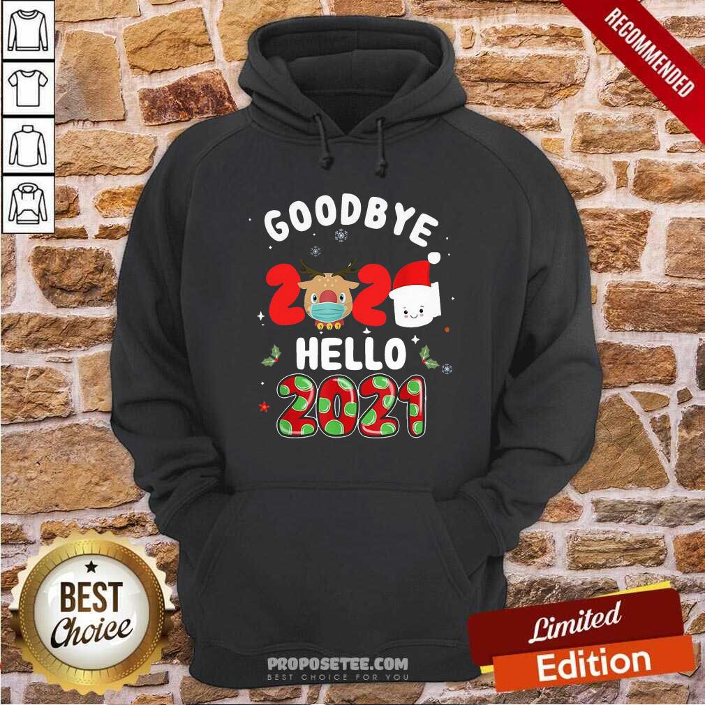 Perfect Goodbye 2020 Toilet Paper Santa Hello 2021 Shirt - Image 2