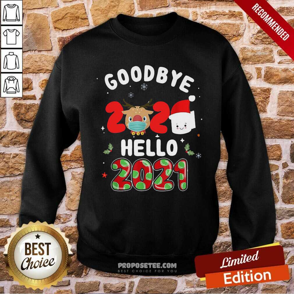 Perfect Goodbye 2020 Toilet Paper Santa Hello 2021 Shirt - Image 5