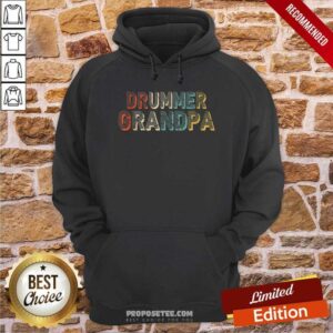 Alternative view of Perfect Grandpa Drum Set Drumsticks Vintage Shirt