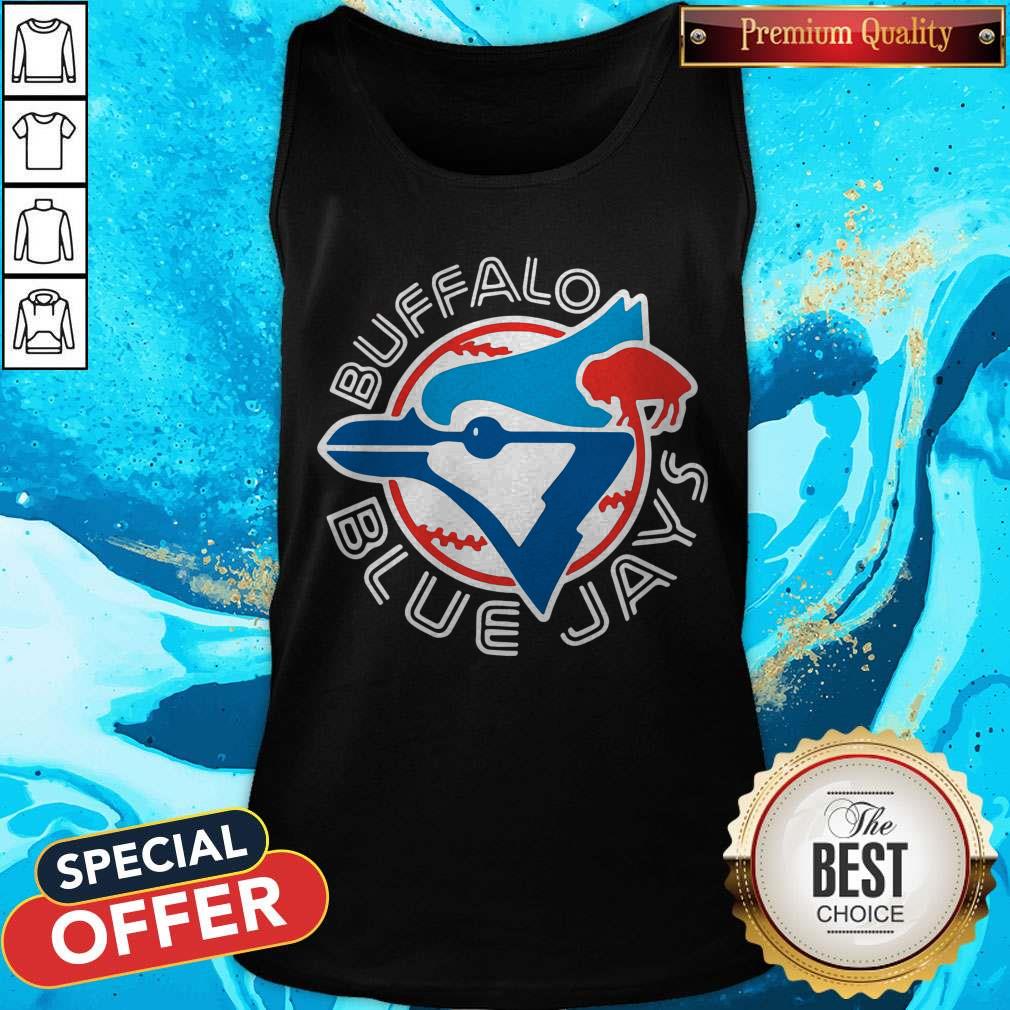 Perfect He Said I Want Buffalo Blue Jays Shirt - Image 3