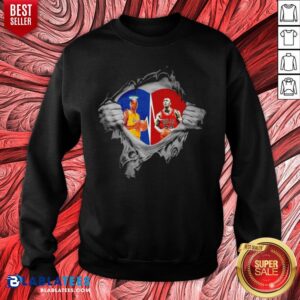 Alternative view of Perfect Heart Kobe Bryant And Michael Jordan Shirt