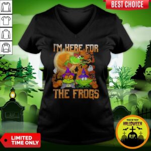 Alternative view of Perfect I’m Here For The Frogs Halloween Shirt