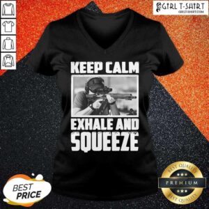 Alternative view of Perfect Keep Calm Exhale And Squeeze Shirt