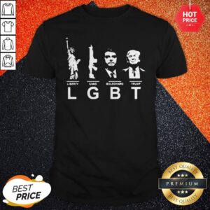 Perfect Liberty Guns Bolsonaro Trump LGBT Shirt