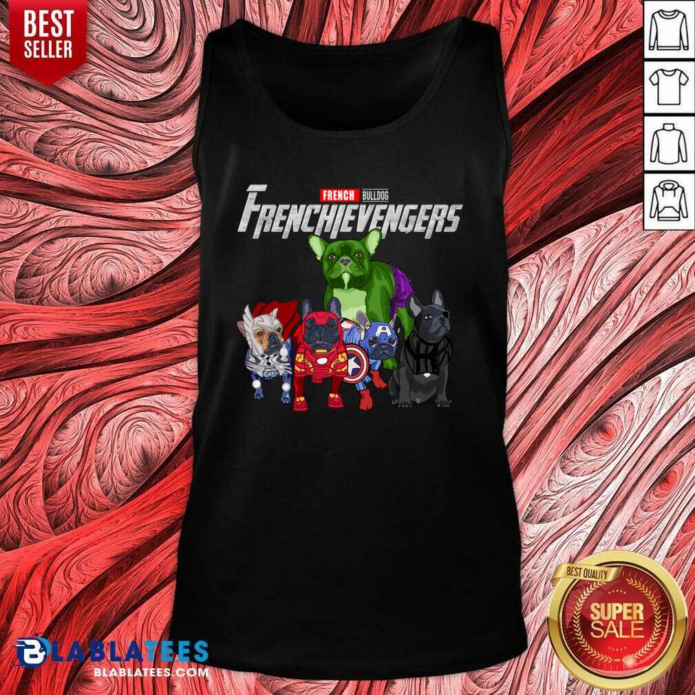 Perfect Marvel Avengers French Bulldog Frenchievengers Shirt - Image 4