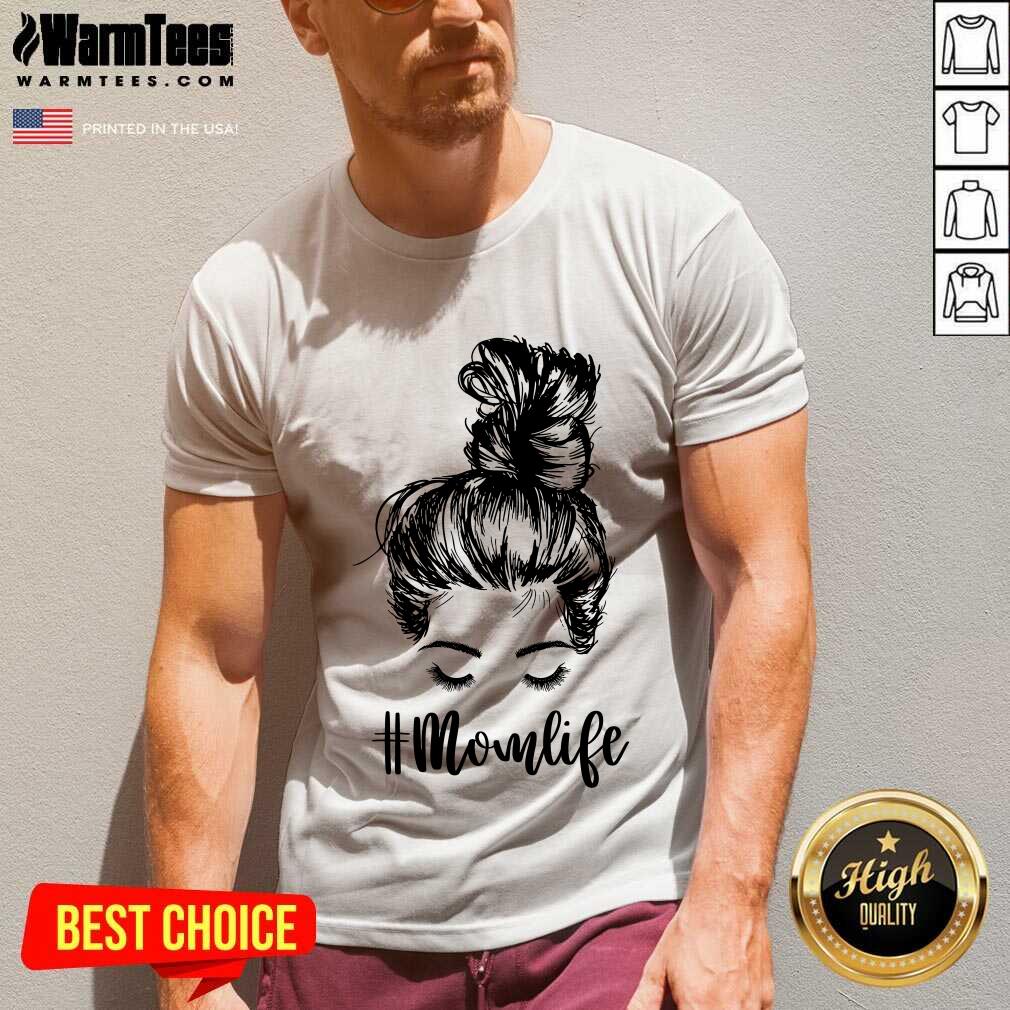 Perfect Mom Life Hair In Bun Shirt - Image 5