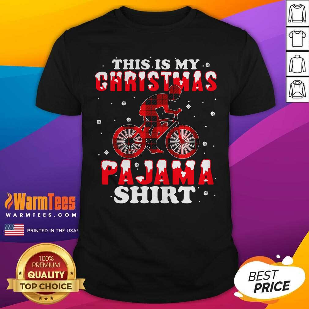 Perfect Mountain Biking This Is My Christmas Pajama Shirt