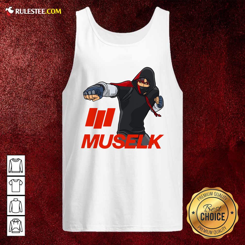 Perfect Muselk Punch Red T-Shirt - Image 4