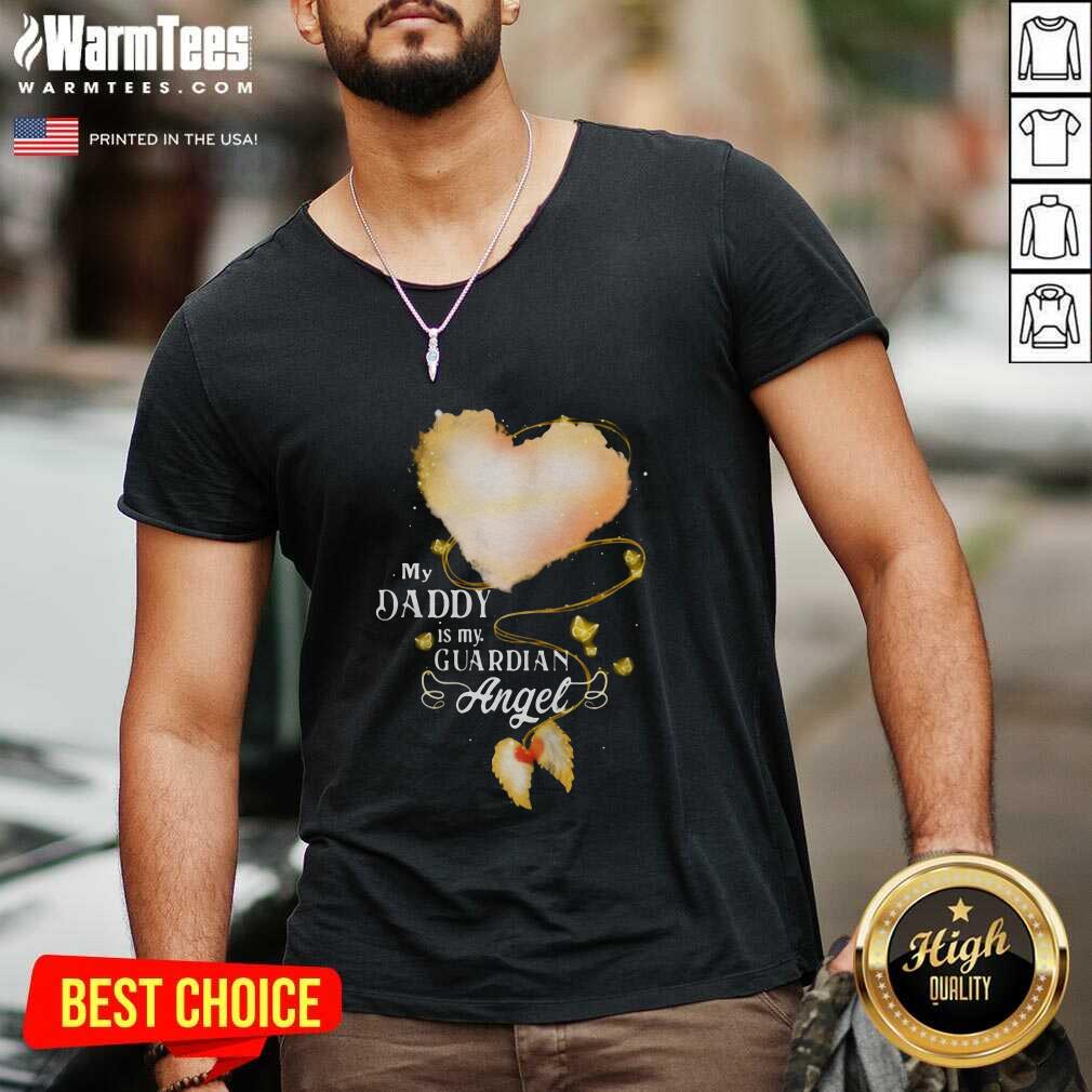 Perfect My Daddy Is My Guardian Angel Shirt - Image 5