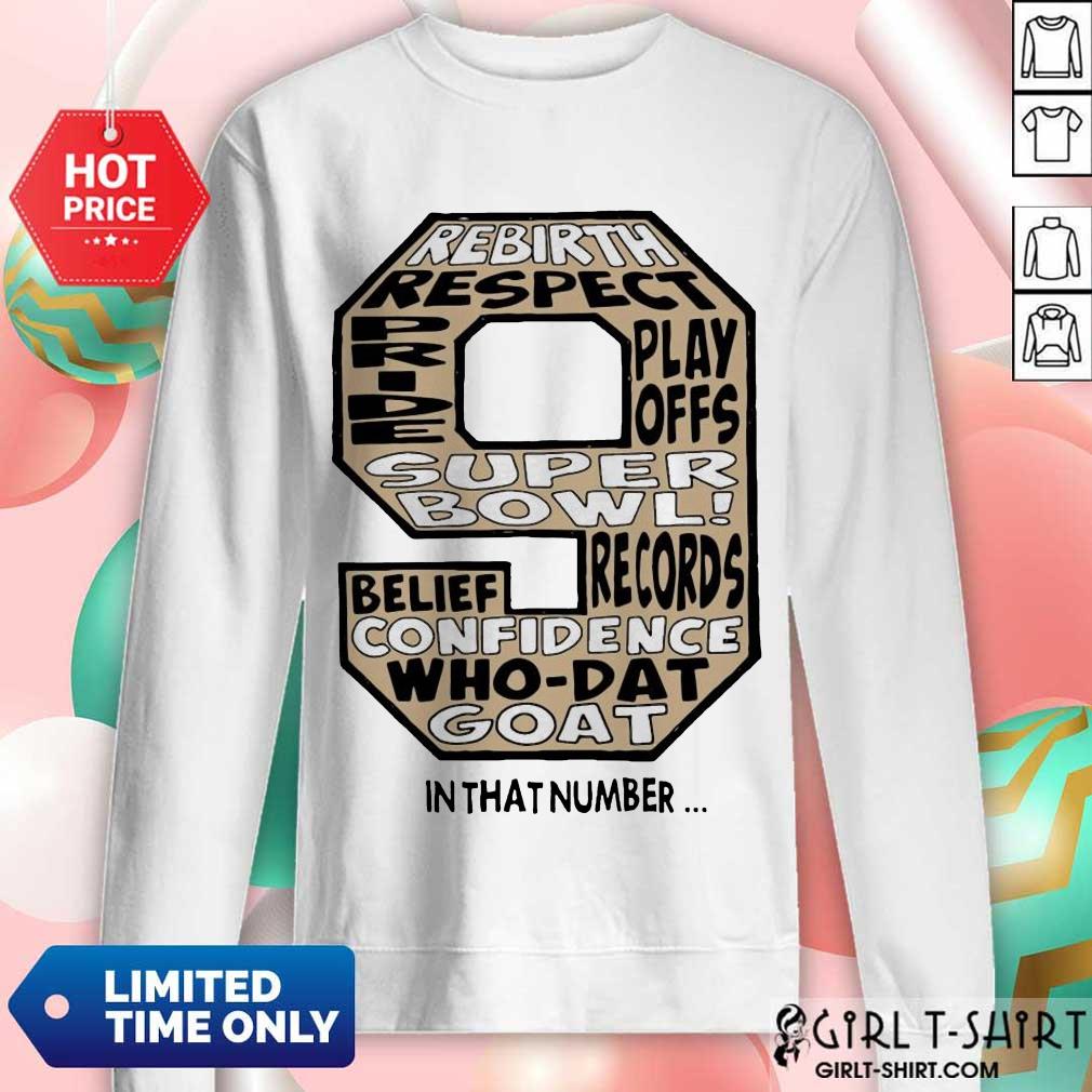 Perfect New Orleans Saints In That Number Shirt - Image 5